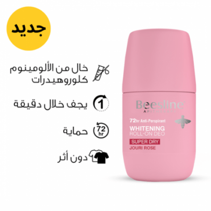 BEESLINE ROLL ON DEO WHITENING SUPER DRY JOURI ROSE