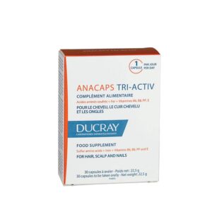 DUCRAY ANACAPS TRI-ACTIV FOR HAIR,SCALP AND NAILS 30 CAPSULES