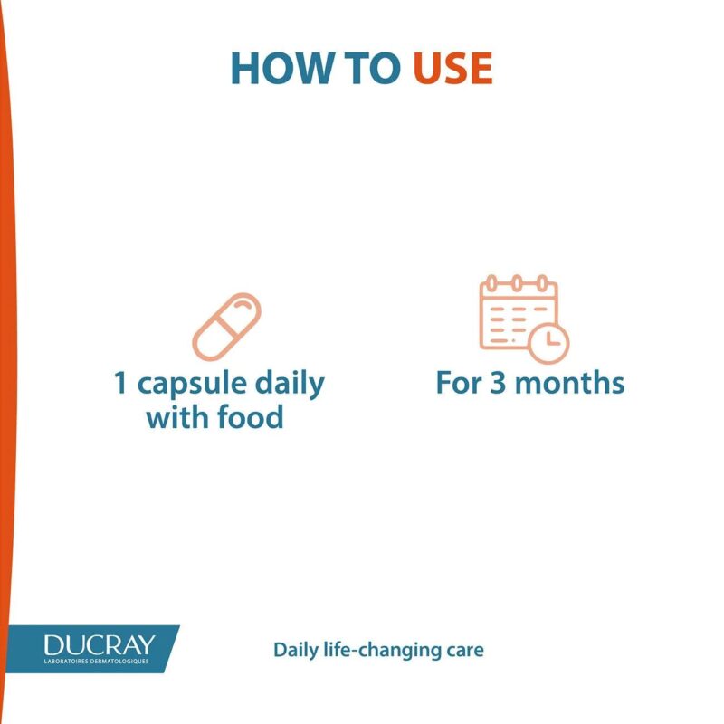 DUCRAY ANACAPS TRI-ACTIV FOR HAIR,SCALP AND NAILS 30 CAPSULES