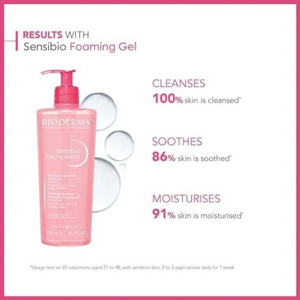 BIODERMA SENSIBIO GEL MOUSSANT 500ML