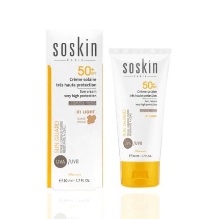 SOSKIN SUN CREAM VERY HIGH PROTECTION TINTED 01 LIGHT SPF50+ 50ML
