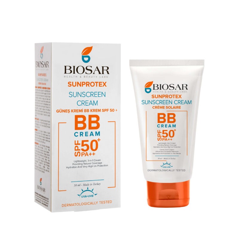 BIOSAR SUNPROTEX SUNSCREEN BB CREAM SPF50+ 50ML