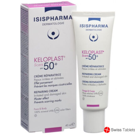 KELOPLAST SCARS REPAIRING CREAM SPF50+ ISISPHARMA 40ML