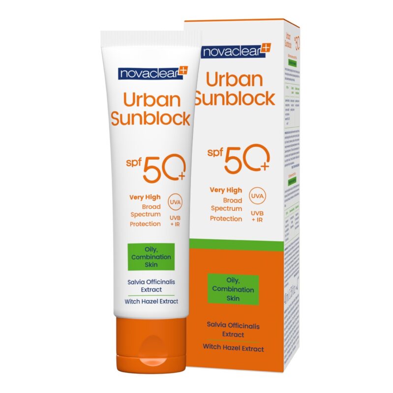 URBAN SUNBLOCK FACE CREAM SPF 50+ for oily skin