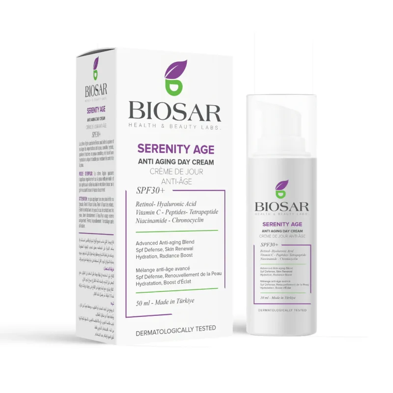 BIOSAR SERENITY AGE anti aging day cream spf30+ 50ML