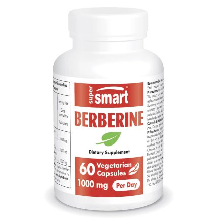 Berberine 1000 mg 60 capsules Super Smart