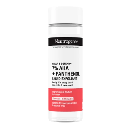 Neutrogena Anti-Boutons 7% AHA + Panthenol Exfoliant Liquide 125ml Bashratycare