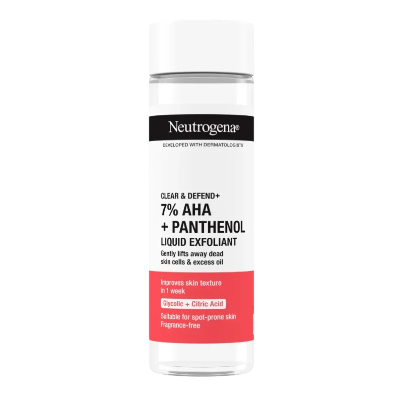 Neutrogena Anti-Boutons 7% AHA + Panthenol Exfoliant Liquide 125ml Bashratycare