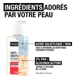 Neutrogena Anti-Boutons Gel Nettoyant 200ml Bashratycare